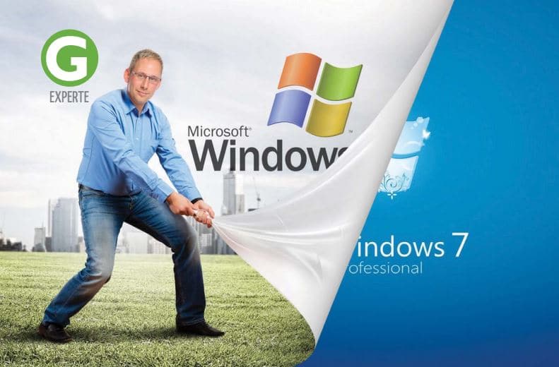 Tschüss, XP. Hallo Windows 7