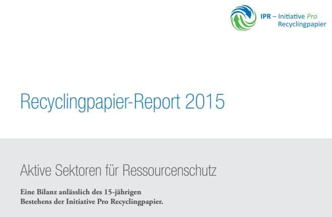 IPR Recyclingpapier-Report
